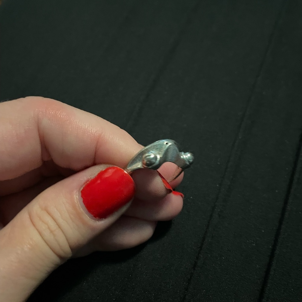 Frog Ring- Silver - image 4